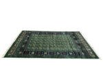 Fine Bukhara design green Carpet 230 x 160 cm - Image 3