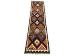 Beautiful Afghan Maimana kilim Runne 291 x 78 CM - Image 2