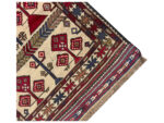  Beautiful Afghan Barjesta  Handmade Carpet 162 x 109 CM - Image 4