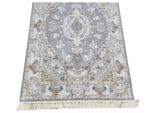 Beautiful Iranian Gilan Grey Carpet 225 x 150 CM - Image 3