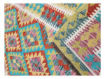 Rare Color Afghan Choubi Kilim 235 x 181 CM - Image 5
