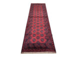 Gorgeous Red Afghan Carpet 287 x 83  cm - Image 2