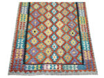 Incredible Afghan Choubi Kilim 206 x 155 CM - Image 3