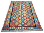 Incredible Afghan Choubi Kilim 206 x 155 CM - Image 2