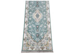 Beautiful Green Persian Machine Made Runner 400 x 80 CM - Image 3