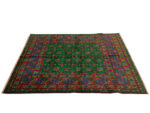 Best Quality Afghan Handmade Green Carpet 191 x 148 cm - Image 3