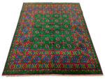 Handmade Green Carpet
