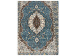 Blue Color Persian Design Machine Made Carpet 230 x 160 CM - Image 4