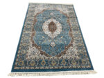 Blue Color Persian Design Machine Made Carpet 230 x 160 CM - Image 2
