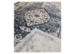 Fine Blue Vintage Style Carpet 180 x 120 cm - Image 6