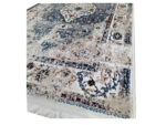 Gorgeous Blue Vintage Style Carpet Runner 400 x 80cm - Image 5