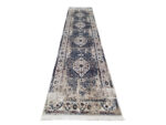Gorgeous Blue Vintage Style Carpet Runner 400 x 80cm