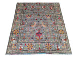 Gorgeous Afghan Ariana Handmade Carpet 295 x 198 CM - Image 4