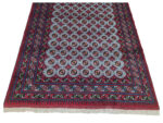 Rare Blue Afghan Kunduz Bukhara Carpet 298 x 200 CM - Image 4