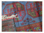Beautiful Afghan Kunduz Elephant Foot Design Carpet 287 x 193 CM - Image 5
