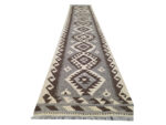 Fine Afghan Natural Kilim runner 387 x 81 cm - Image 2