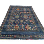 Blue Colour Handmade Carpet