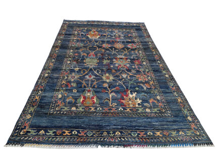Blue Colour Handmade Carpet