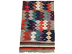 Stunning Afghan Choubi Kilim Runner 292 x 82 CM - Image 3