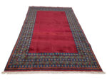 Rare Afghan Kunduz Hanknotted Carpet 302 x 199 CM - Image 2