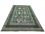 Green Handmade Carpet