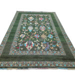 Green Handmade Carpet