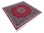 Persian Square Machine Made Carpet 150 x 150 CM - Image 3