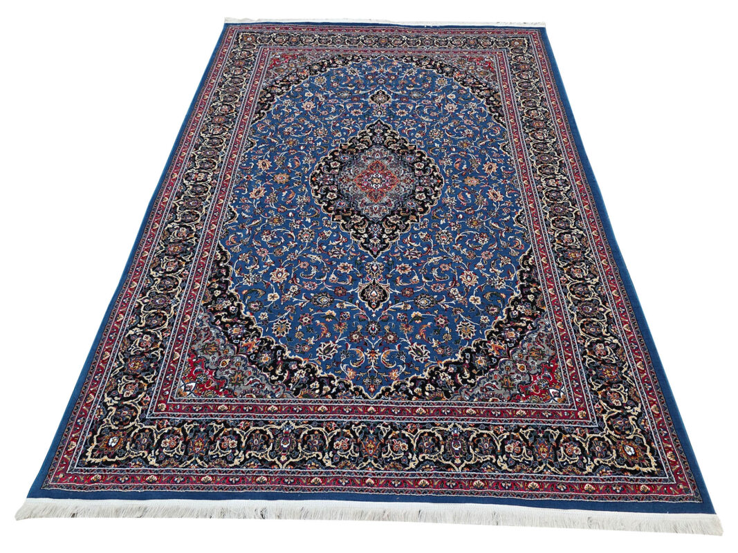 Blue Kashan Carpet