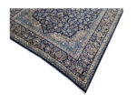 Gorgeous Pre-loved Navy Kashan Carpet 416 x 290cm - Image 4