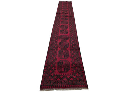 6 Meter Red Afghan Runner