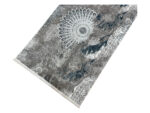 Grey Navy Passage Runner