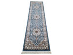 Gorgeous Blue Color Persian Style Machine Made Runner 300 x 80 CM - Image 2