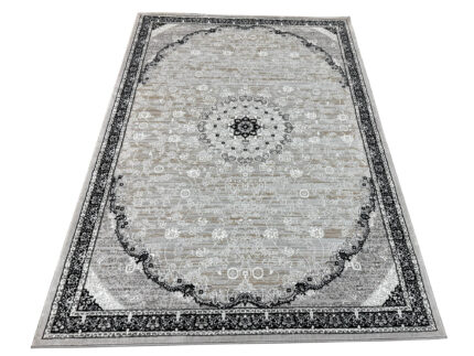 Grey and Black Carpet