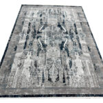 Grey Machine Made Carpet