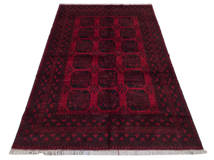 Red Afghan Carpet