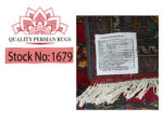 Fine Hand-knotted Kunduz Bukhara Carpet 198 X 90 cm - Image 7