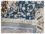 Blue Machine Made Rug
