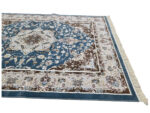 Beautiful Blue Color Machine Made Carpet 230 x 160 CM - Image 4