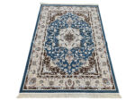 Blue Machine Made Rug