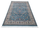 Blue Color Persian Nain Machine Made Carpet 230 x 160 CM - Image 2