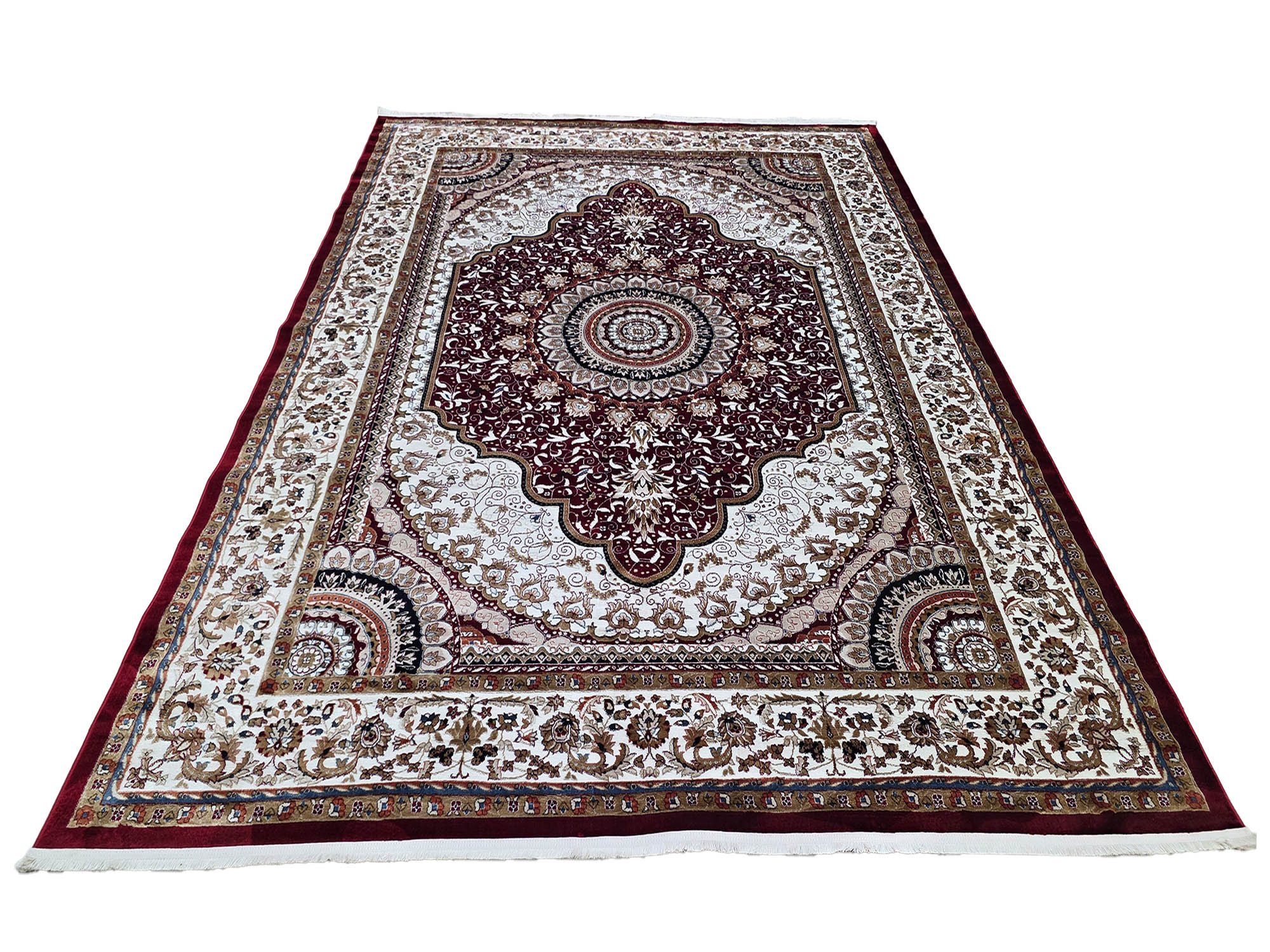 6050-RedBeige-400x300 1 Red Machine Made Carpet