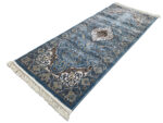 Beautiful Blue Color Machine Made Passage Runner 200 X 80 CM - Image 3
