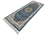 2 Meter Blue Machine Made Passage Runner 200 X 80 CM - Image 3