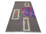 Stunning Afghan Handmade modern rug 246 x 169cm - Image 3