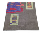 Stunning Afghan Handmade modern rug 246 x 169cm - Image 5