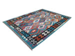 Stunning Afghan Handmade Kilim 231 x 177cm - Image 8