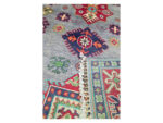 Fine Grey Afghan Ariana Handmade Carpet  179 x 123cm - Image 6