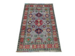 Fine Grey Afghan Ariana Handmade Carpet  179 x 123cm