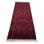 Stunning Afghan Turkman Carpet 201 x 79 cm