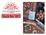 Fine Blue Afghan Ariana Handmade Carpet  181 x 124 cm - Image 6